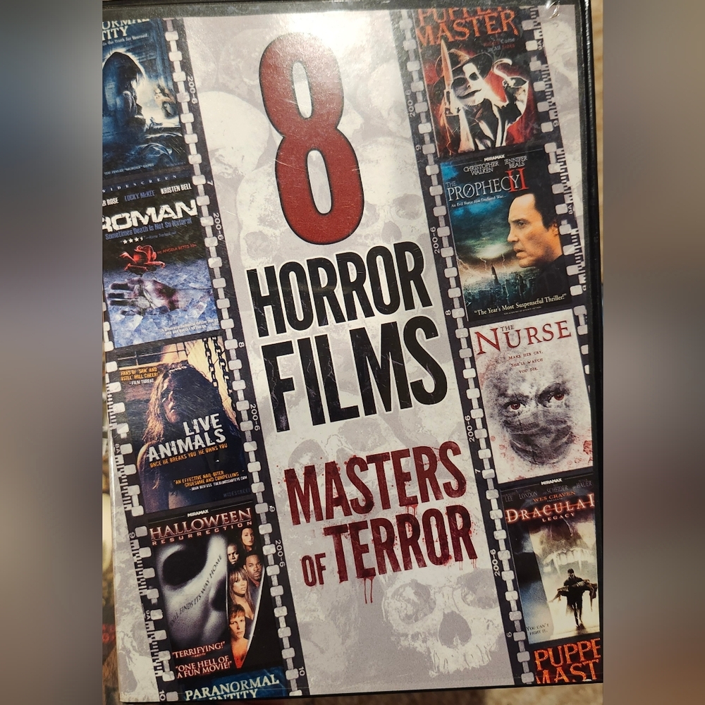 8 Horror Films DVD Collection